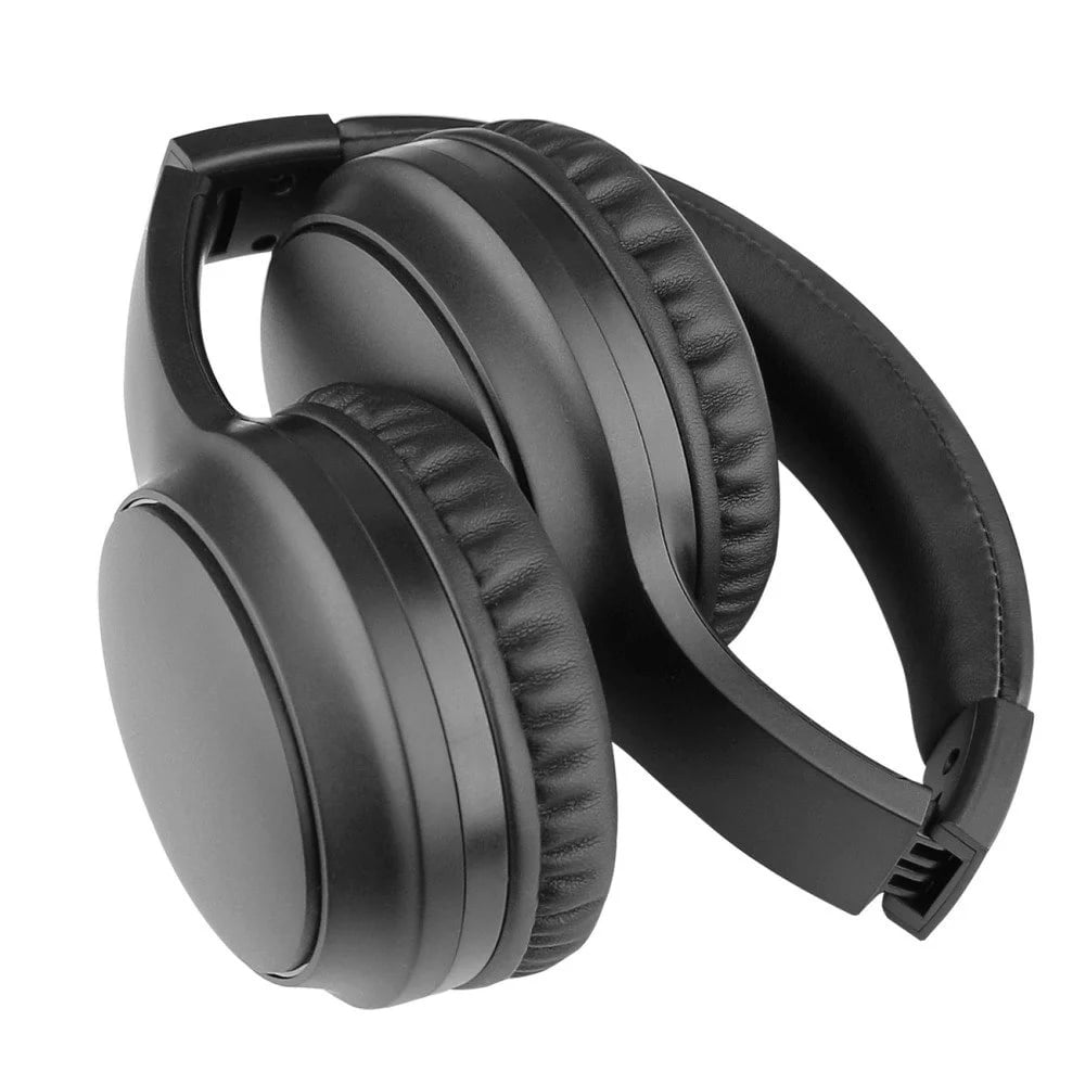 Cuffie Stereo Wireless Pieghevole con Microfono Tonic Nero FONTASTIC - immagine 2