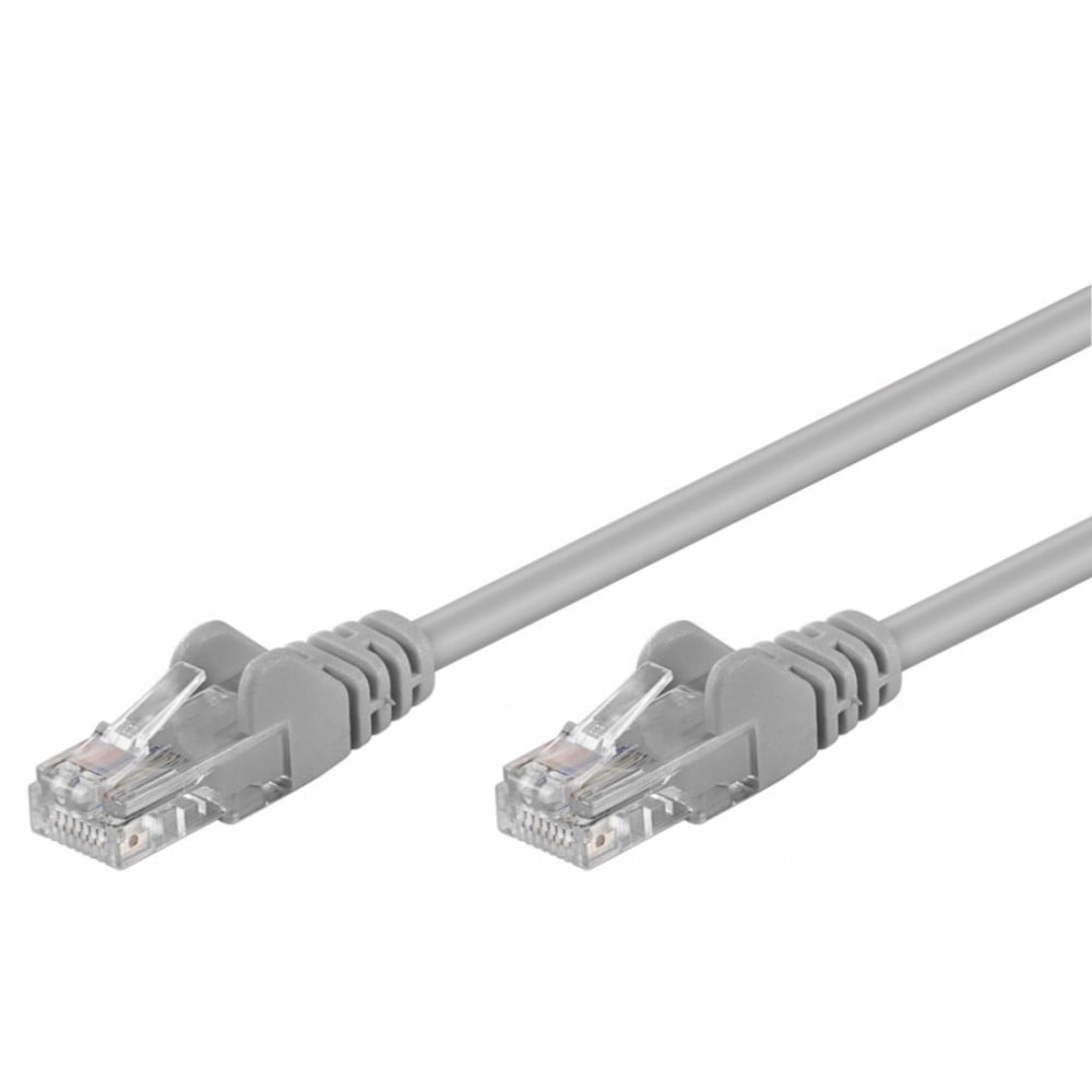 Cavo di rete Patch in CCA Cat.5E Grigio U/UTP 3m GOOBAY - immagine 3