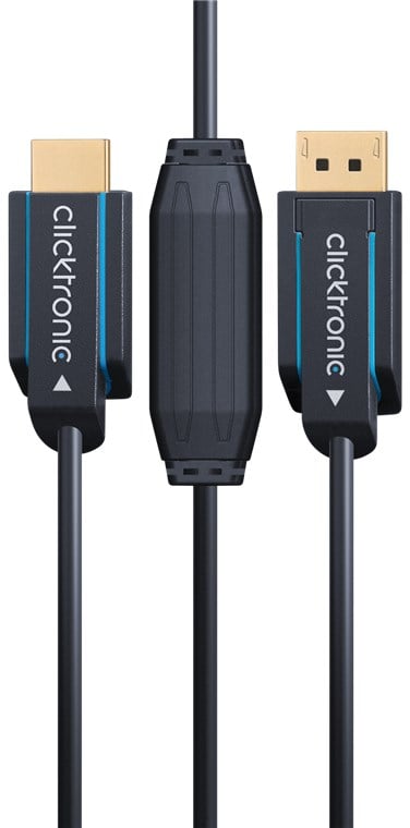 Cavo adattatore DisplayPort/HDMI 10m Alta Qualità CLICKTRONIC - immagine 2