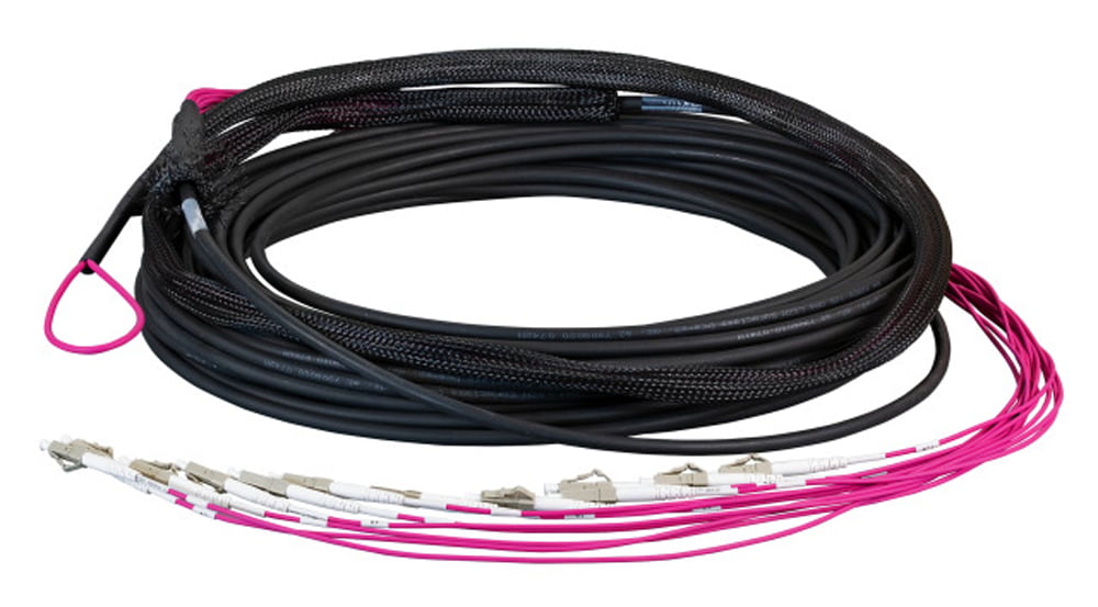 Cavo Fibra Ottica Multimodale 4 Fibre OM4 LC/LC 50/125 30 m OEM - immagine 3