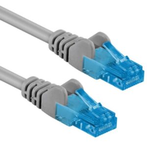 Cavo di rete Patch in Rame Cat. 6A Grigio UTP 20 m GOOBAY