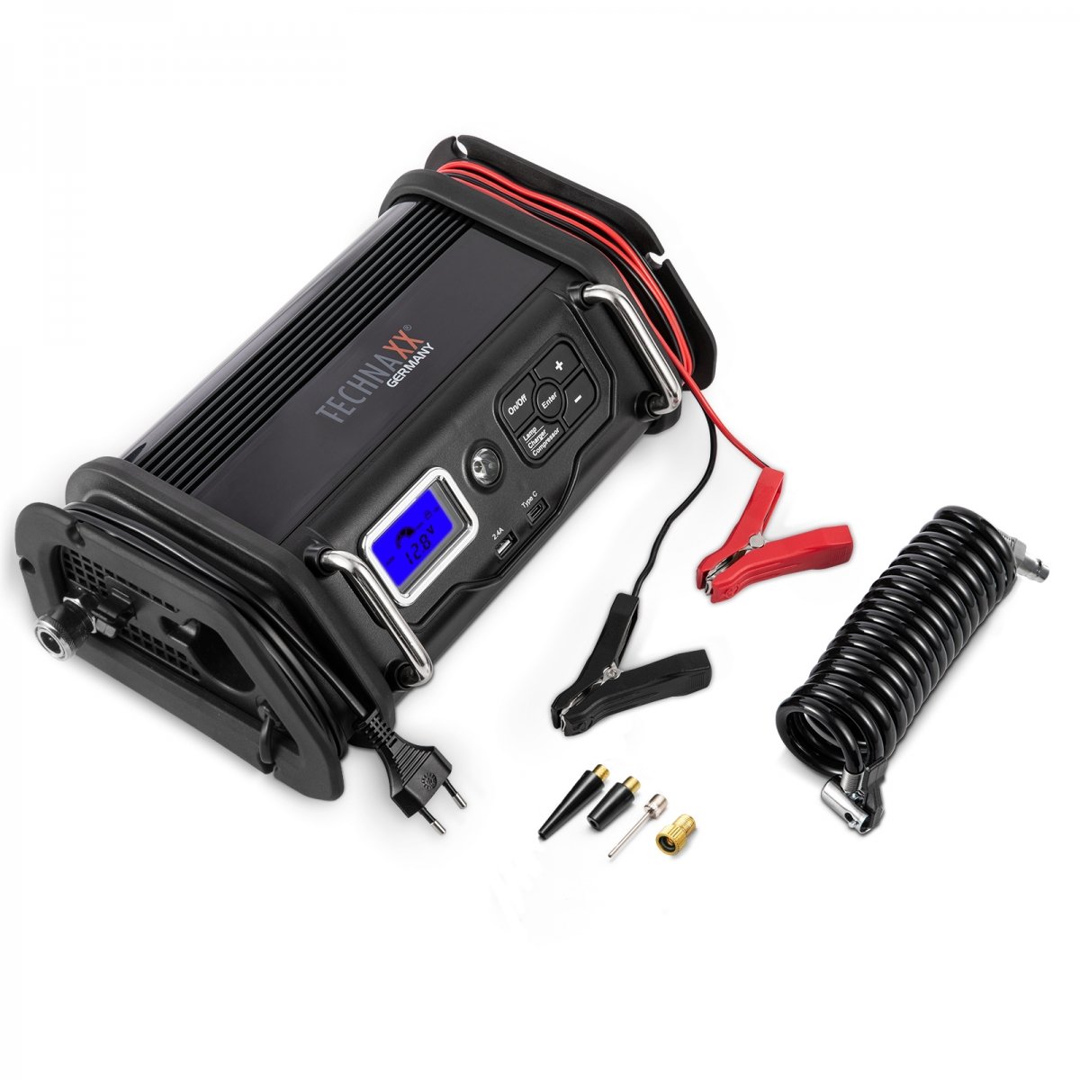 Caricabatterie 10A con Compressore, TX-193 TECHNAXX - immagine 3