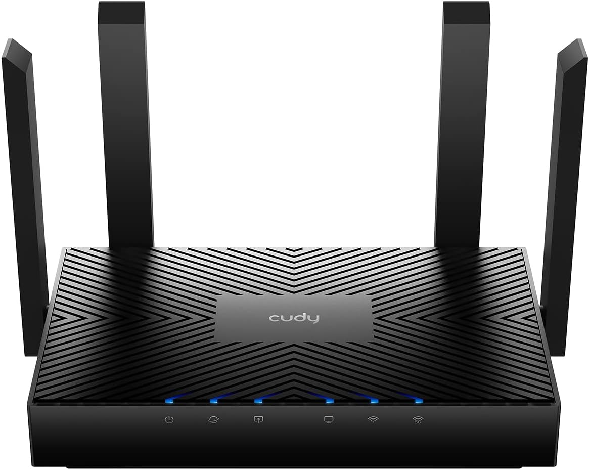 Mesh Router Wi-Fi 6 AX3000 Dual Band Gigabit, WR3000 CUDY - immagine 3
