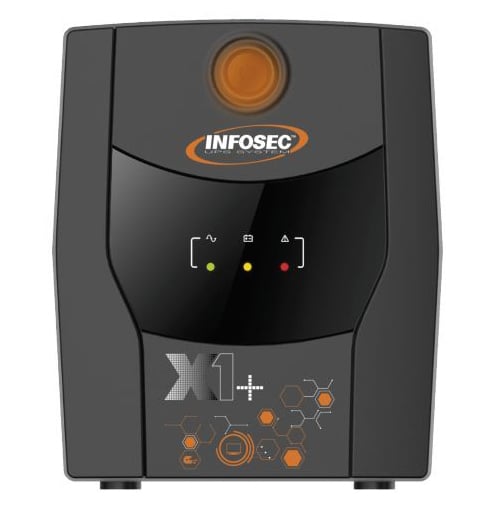 Gruppo di Continuità UPS X1 EX 1600VA Onduleur Line Interactive con USB e LED INFOSEC - immagine 2