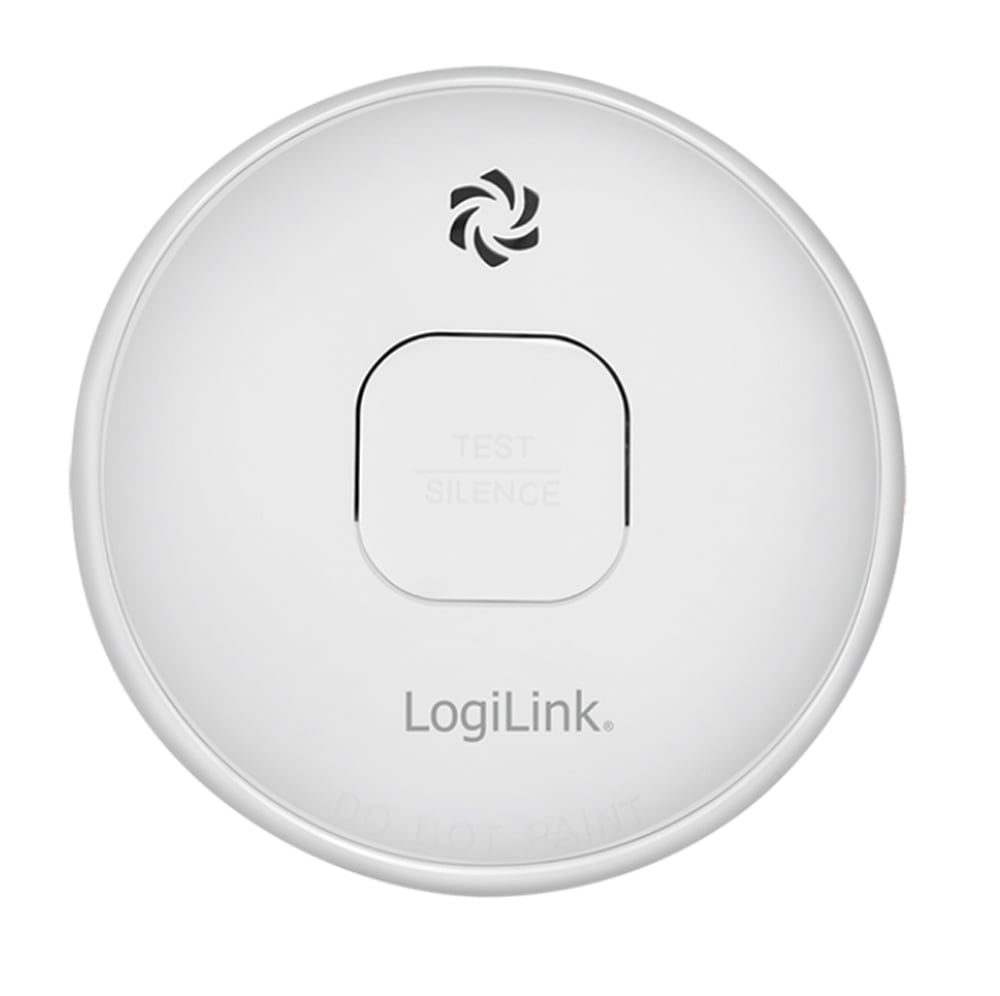 Rilevatore di Fumo con Omologazione VdS Batteria 10 anni LOGILINK - immagine 3