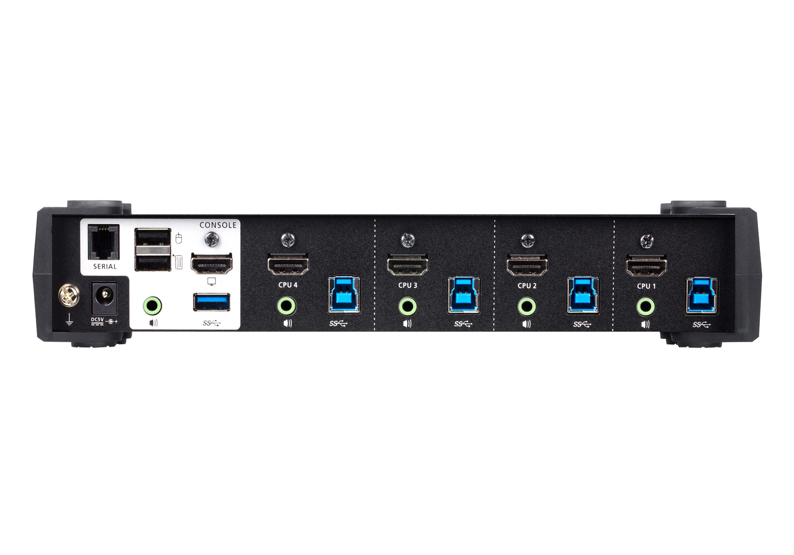 Switch USB 3.0 4K HDMI KVMP™ a 4 porte con Modalità Mixer Audio, CS1824 ATEN - immagine 3