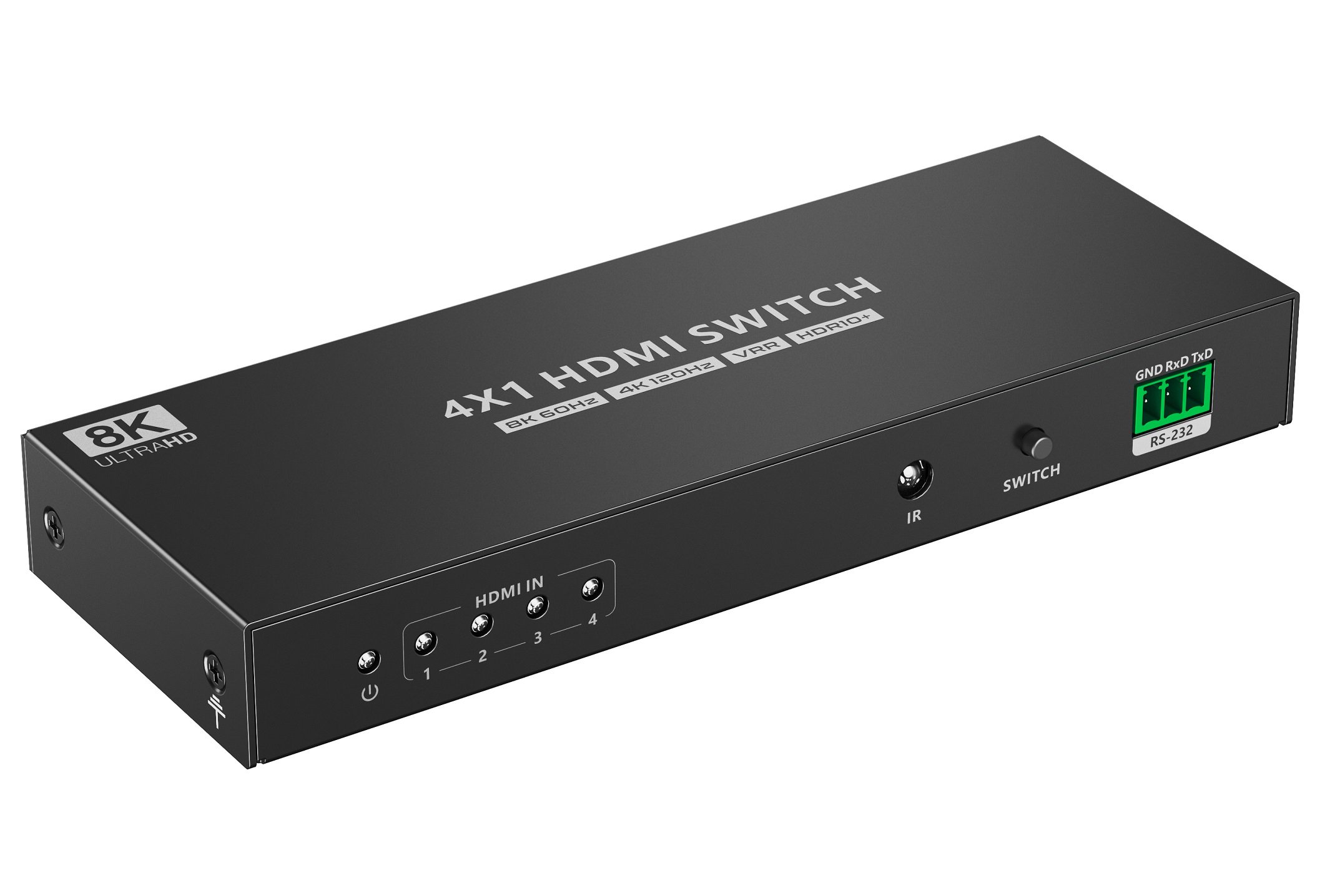 Switch 4x1 HDMI 2.1 8K 3D con SPDIF Ottico TECHLY - immagine 3