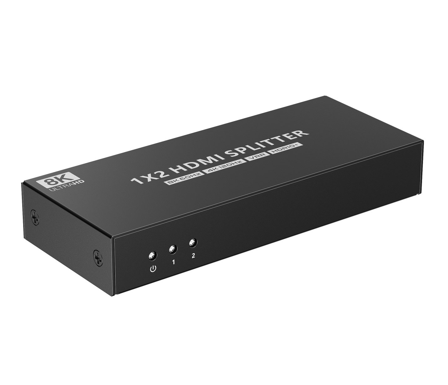 Splitter HDMI 8K UHD 3D 60Hz 2 vie CEC SPDIF Ottico TECHLY - immagine 3