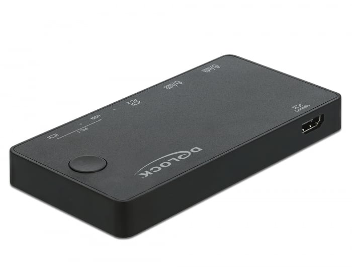 Switch KVM HDMI/USB-C™ 4K 60Hz con USB DELOCK - immagine 3