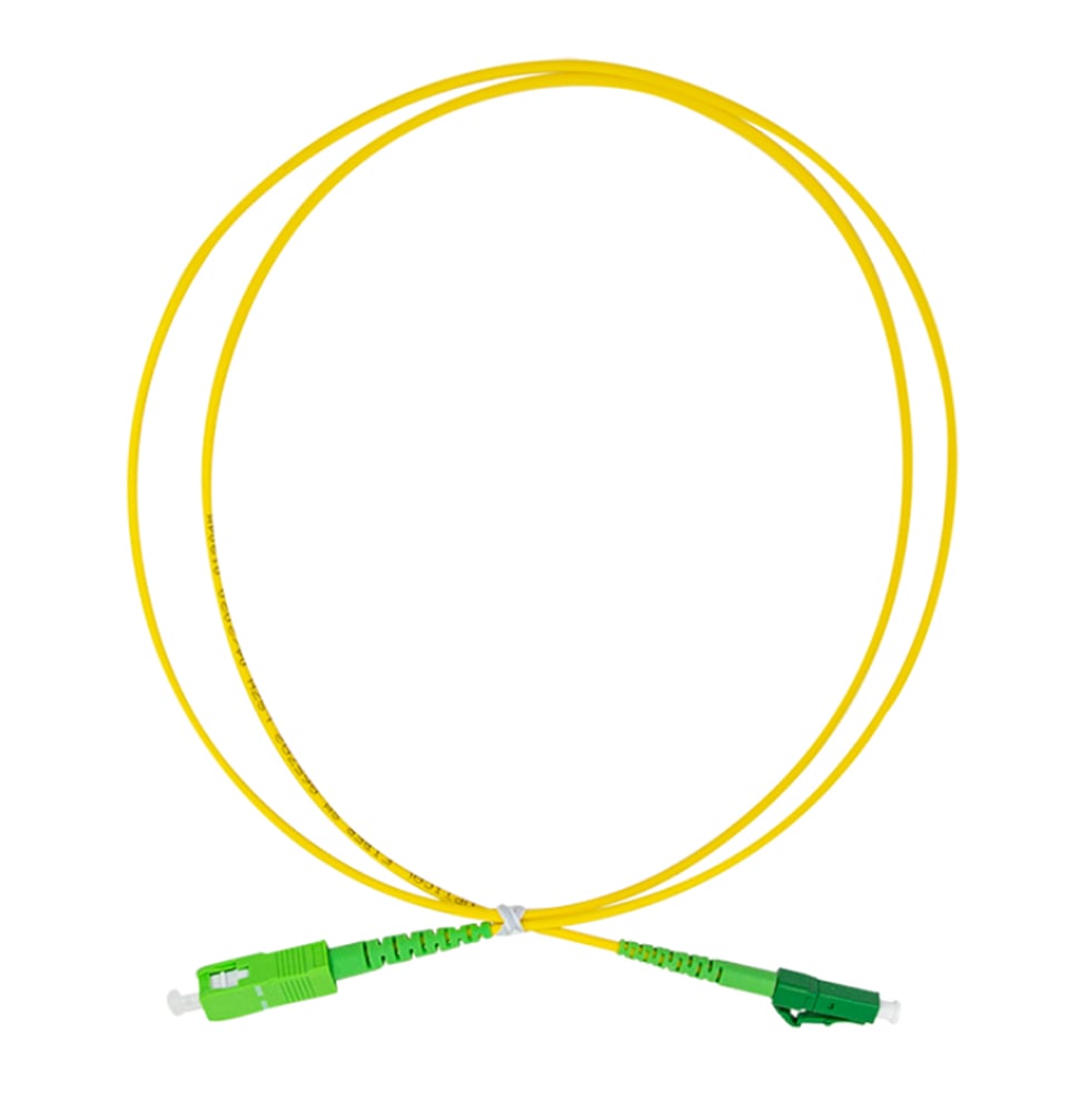 Cavo Fibra Ottica Monomodale OS2 SC/APC LC/APC 9/125 1 m LOGILINK - immagine 2