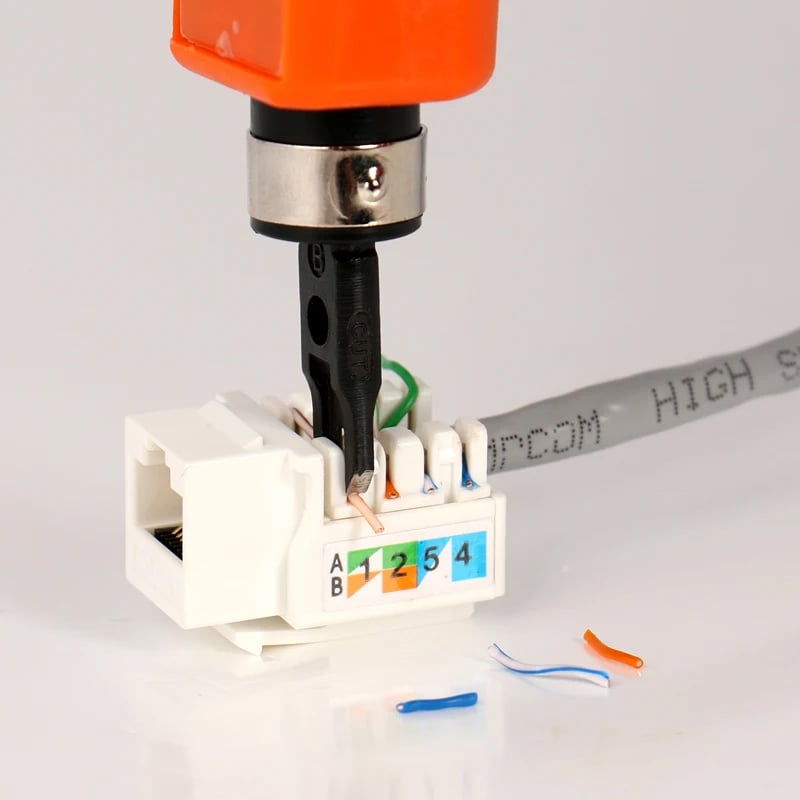 Inseritore per morsettiere 110/88/66 TECHLY PROFESSIONAL - immagine 3