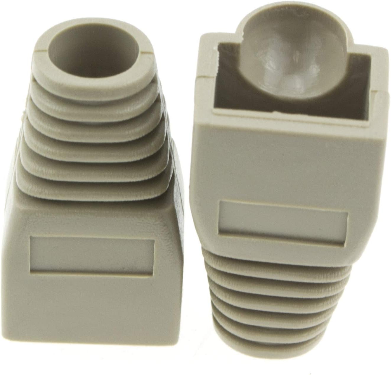 Copriconnettore per Plug RJ45 6.0 mm Grigio 10 pz TECHLY PROFESSIONAL - immagine 2