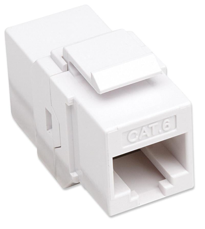 Accoppiatore Keystone RJ45 F/F Cat.6 UTP Bianco TECHLY PROFESSIONAL - immagine 2