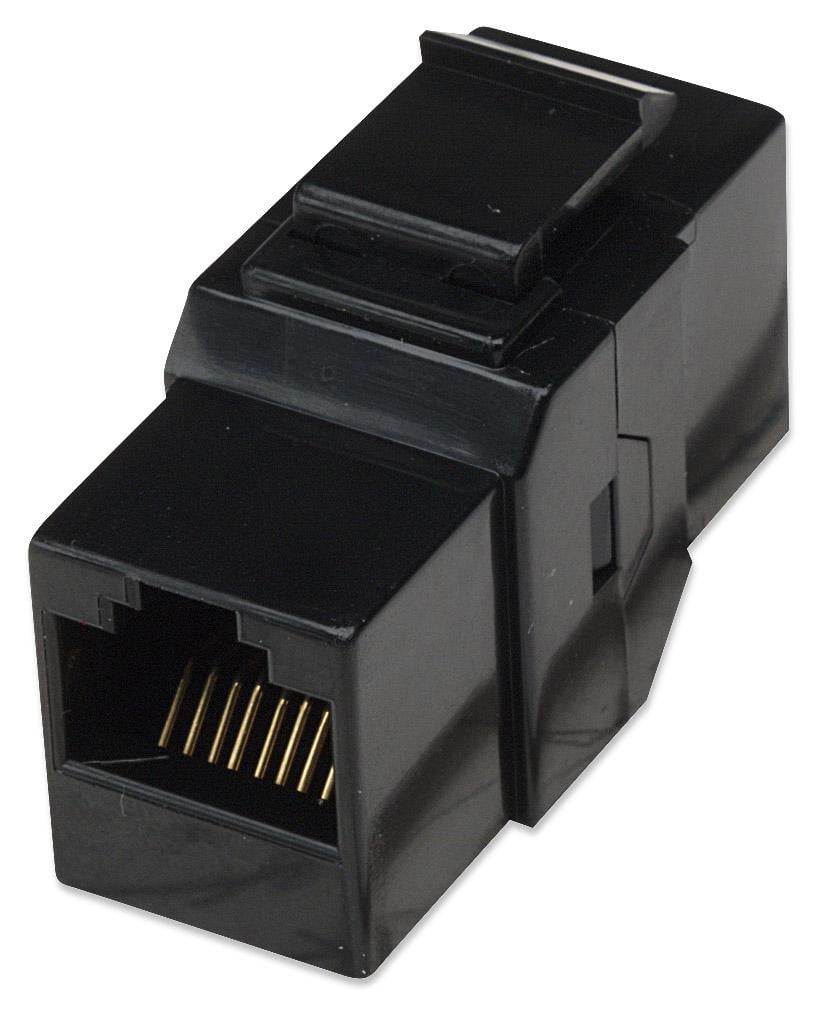 Accoppiatore Keystone RJ45 F/F Cat.6 UTP Nero TECHLY PROFESSIONAL - immagine 3