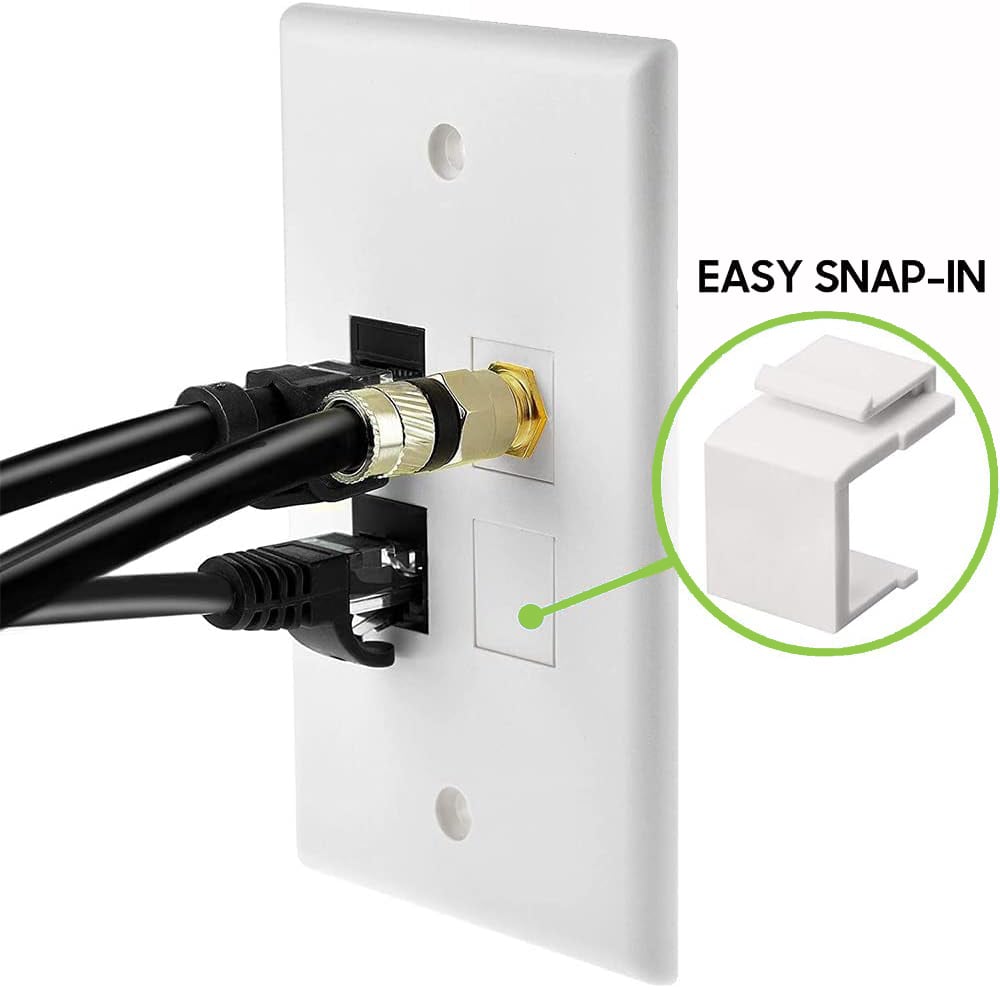 Tappo per RJ45 con Attacco Keystone 10 pz TECHLY PROFESSIONAL - immagine 3