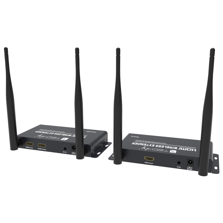 Kit Wireless Extender HDMI fino a 200m TECHLY - immagine 2