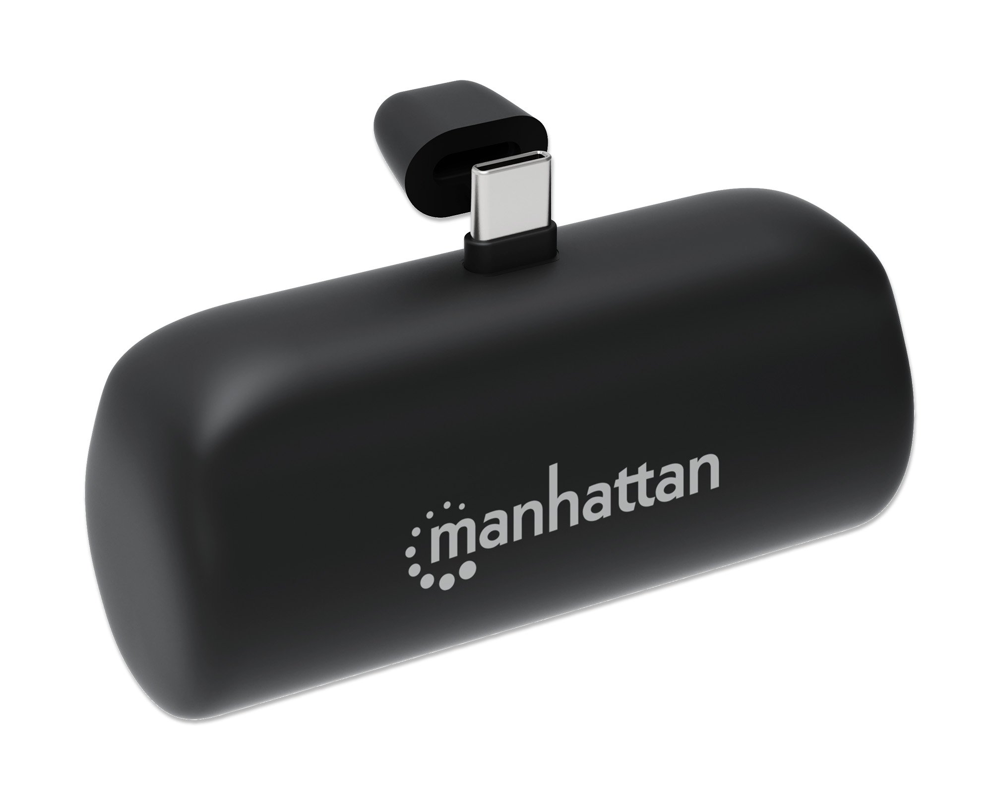 Power Bank PD 5000 mAh con Presa USB-C™ Integrata 20W Nero MANHATTAN - immagine 3