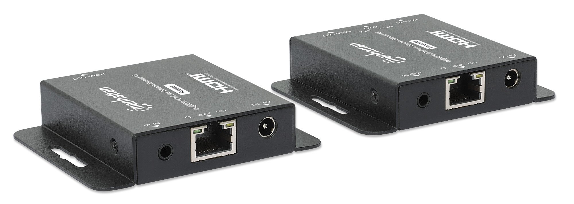 Kit Extender HDMI Over Ethernet 4K@30Hz MANHATTAN - immagine 3