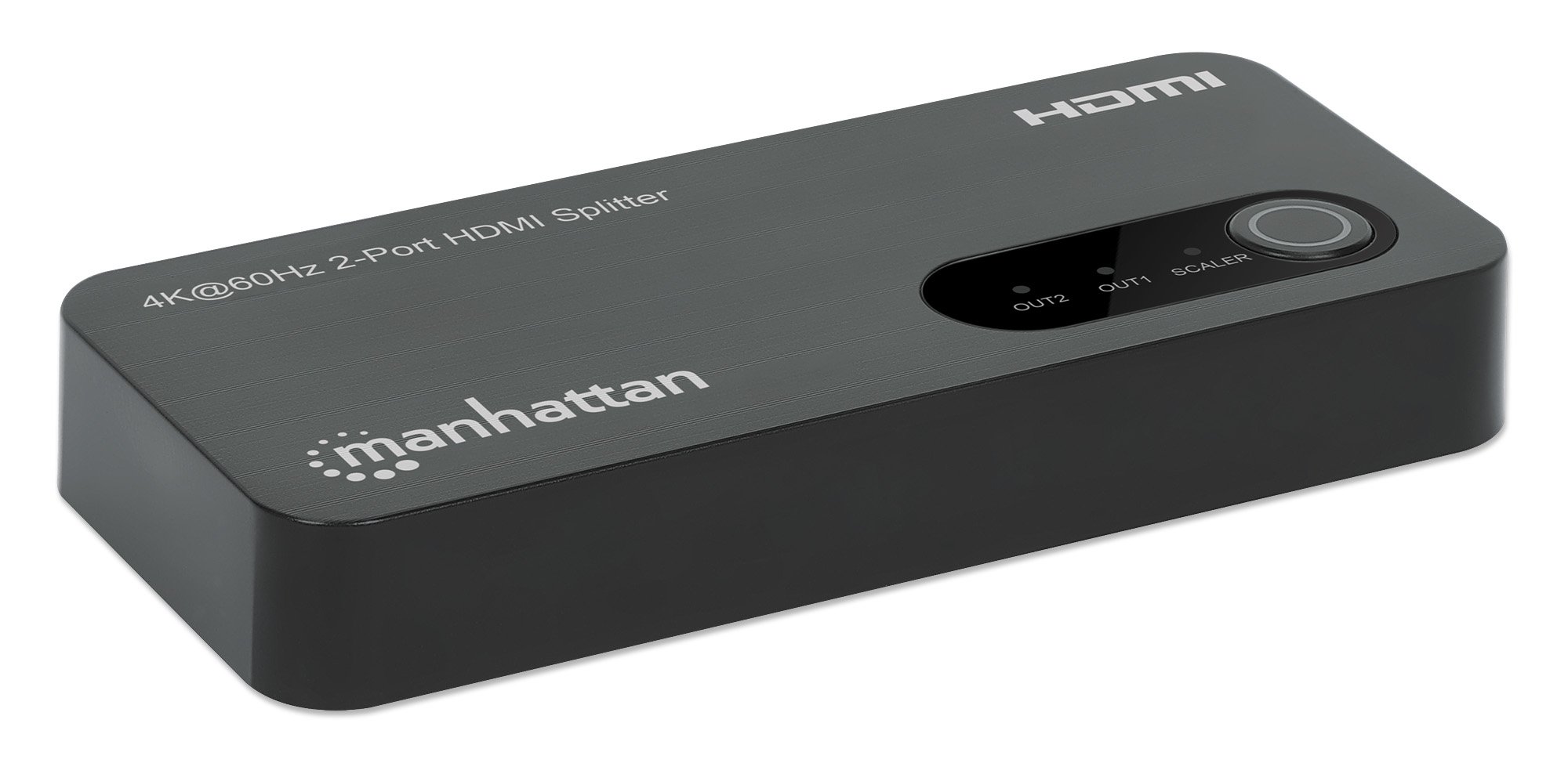 Splitter HDMI 4K@60Hz UHD 3D con LED 2 vie MANHATTAN - immagine 3