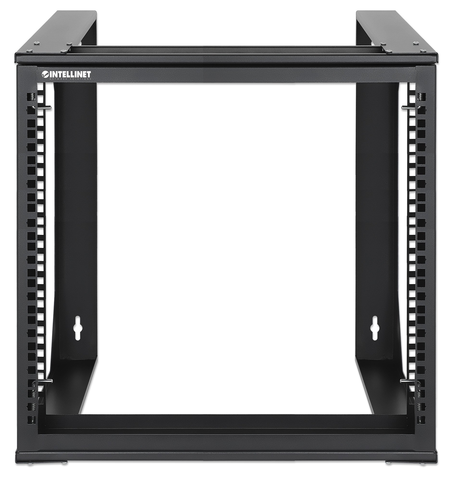 Armadio a Muro 19'' Open Frame 2 Montanti Flat Pack 9U INTELLINET - immagine 3