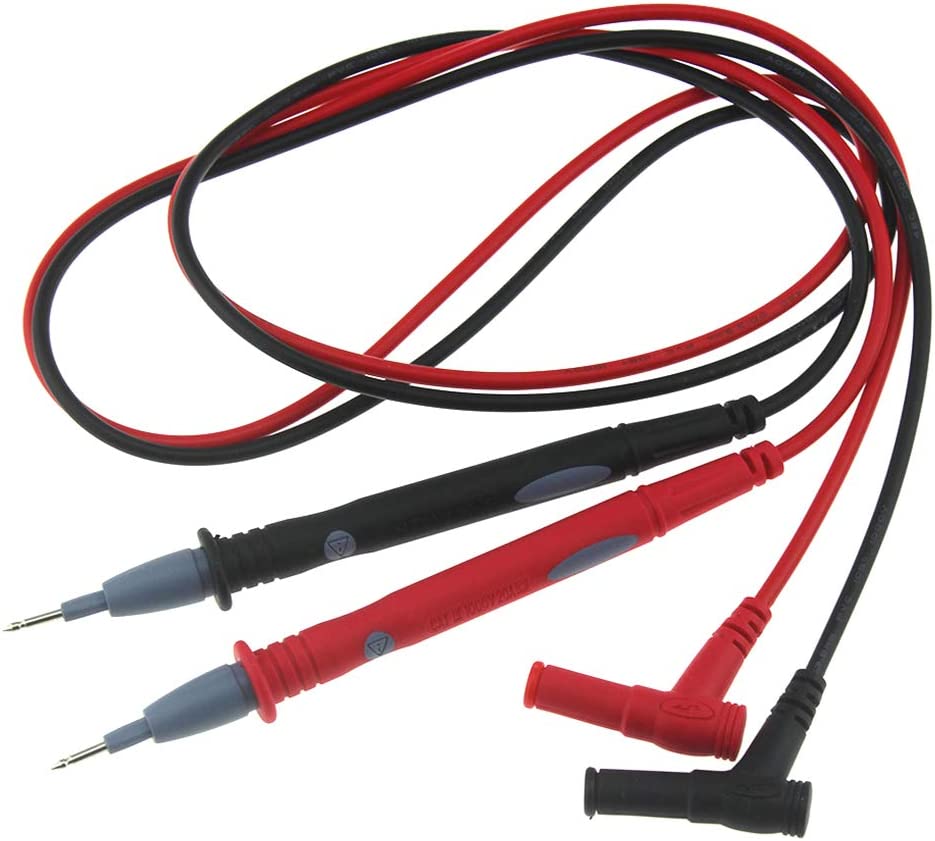 Coppia Puntali per Tester Multimetro CAT.III 1000V Cavi di Prova KPS - immagine 3