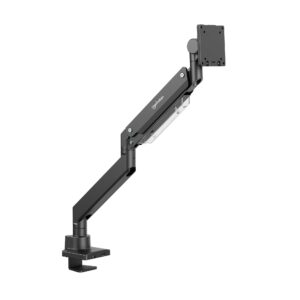 Supporto da Tavolo per Monitor Singolo 17-57'' con Molla a Gas in Alluminio Ultra Resistente con Porte USB MANHATTAN