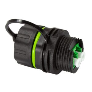 Connettore Fibra Ottica LC Duplex Impermeabile IP68 con Cappuccio Antipolvere LOGILINK