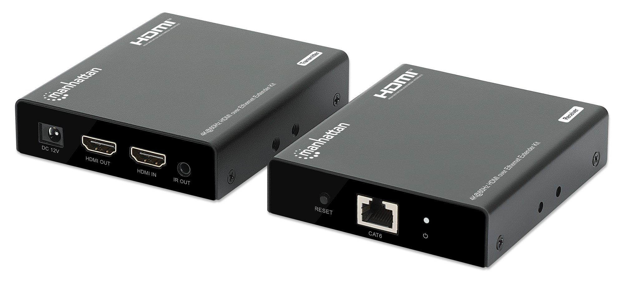 Kit Extender HDMI Over Ethernet 4K@60Hz MANHATTAN
