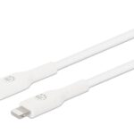 Cavo di Ricarica e Sincronizzazione USB-C&trade; a Lightning&reg; 1m, Bianco MANHATTAN