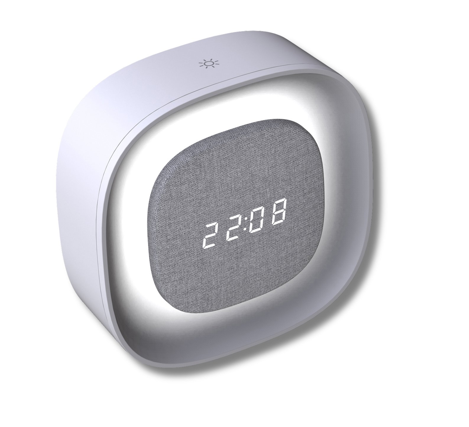 Sveglia Wireless Multifunzione con Luce Notturna Regolabile TECHLY