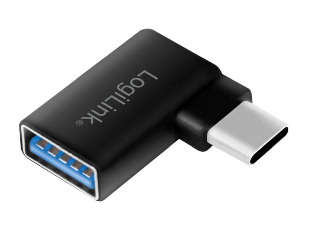 Adattatore USB 3.2 Gen.1 USB-C™ Maschio/A Femmina 90° LOGILINK