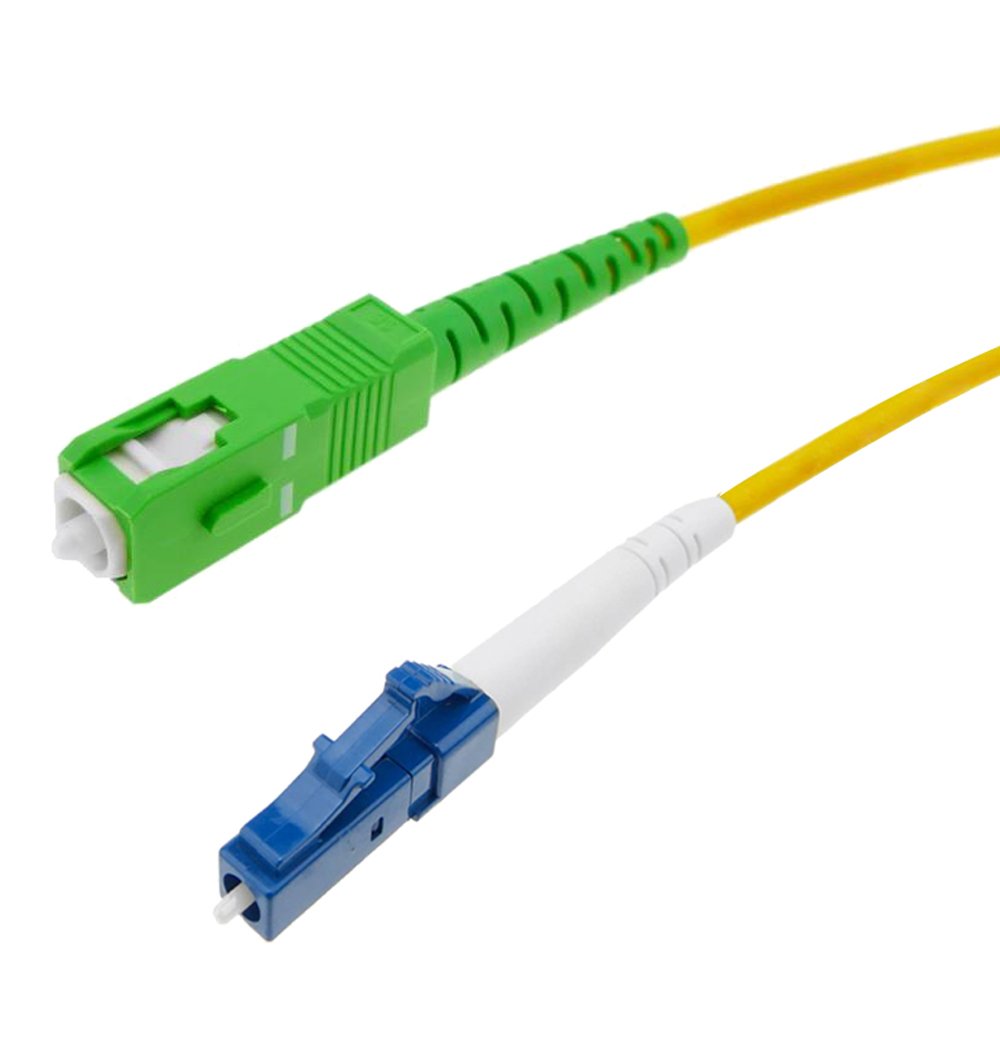Cavo in Fibra Ottica FTTH Monomodale SC-APC/LC-UPC OS2 9/125 Simplex 10m TECHLY PROFESSIONAL
