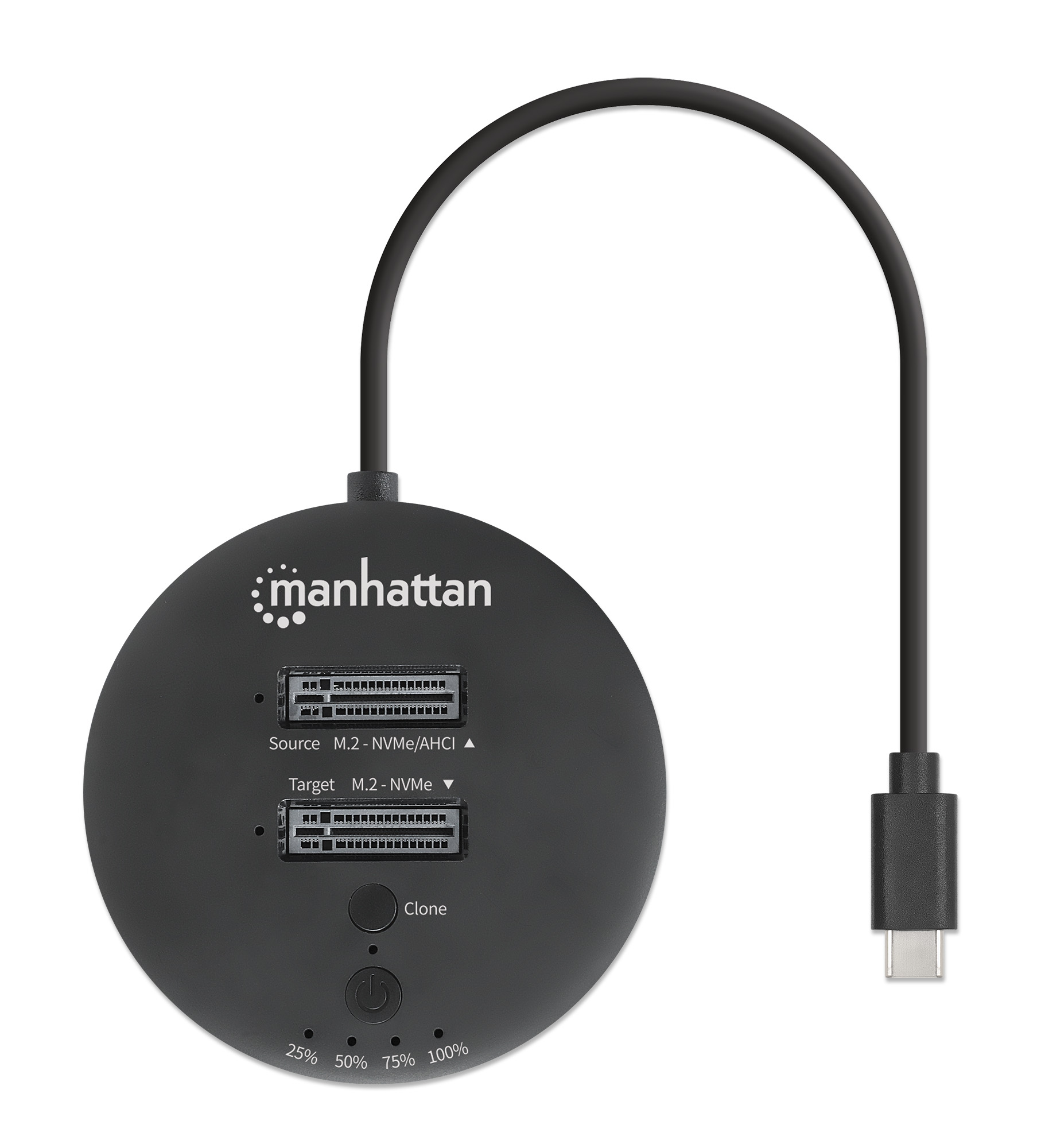Docking Station Dual-Bay M.2 NVMe Clone SSD MANHATTAN - immagine 7