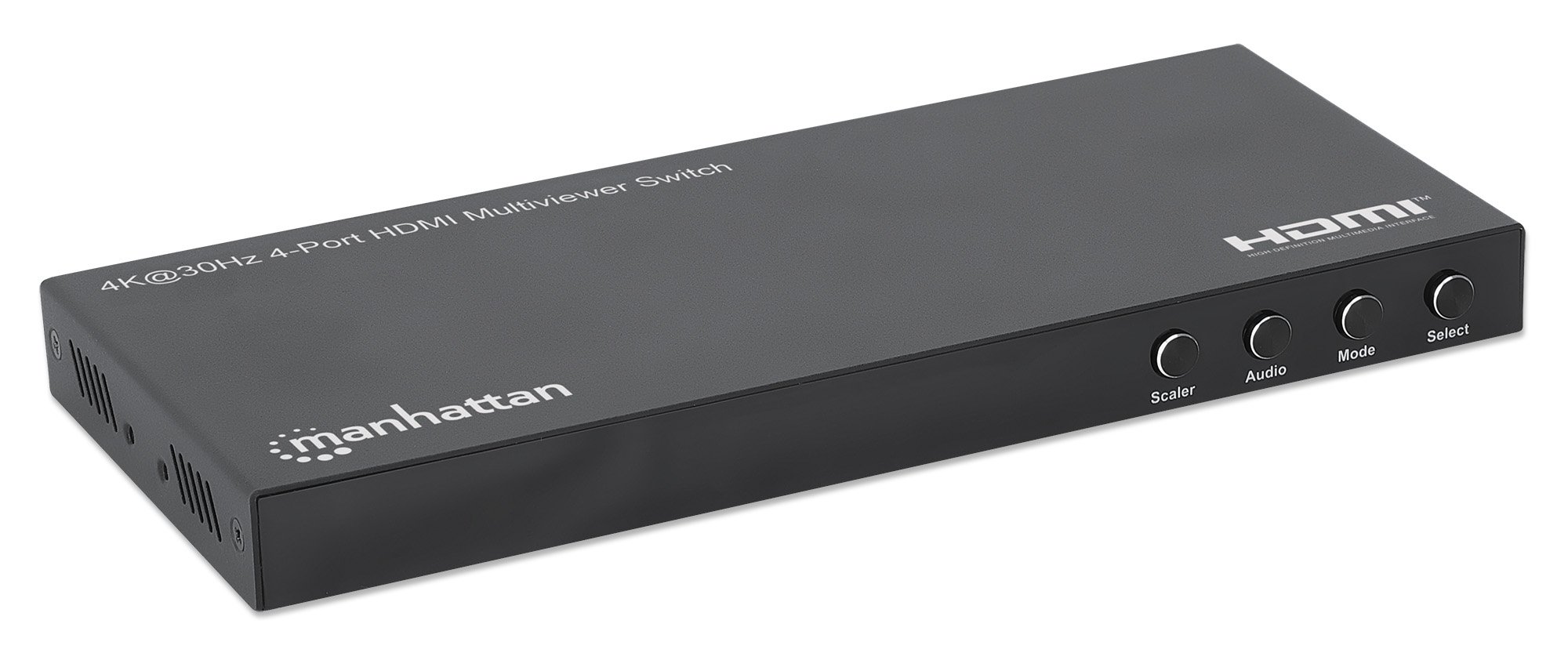 Switch Multiviewer HDMI 4K@30Hz 4x1 Nero MANHATTAN - immagine 7