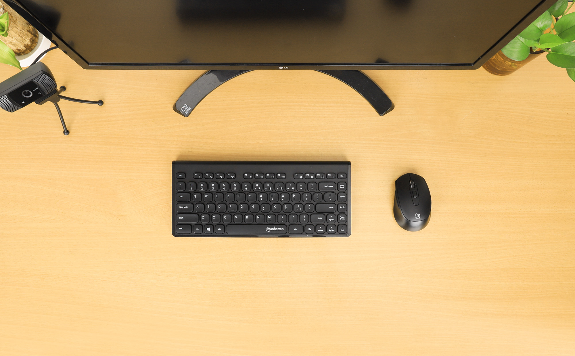 Mini Tastiera USB Wireless Slim 82 Tasti MANHATTAN - immagine 7