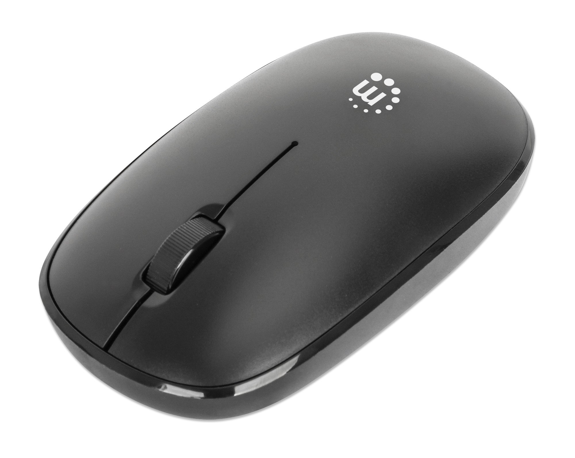 Mouse Wireless Ottico USB 1200 dpi MW3050 Nero MANHATTAN - immagine 6