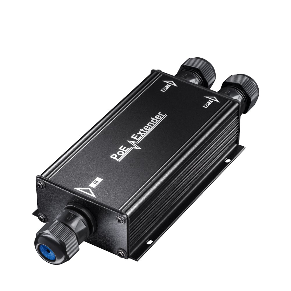Extender Ripetitore PoE Gigabit da Esterno IP67 a 2 Canali, POE25 CUDY