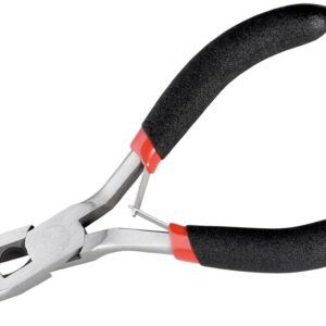 Pinza Semicircolare a Becchi Piatti 125 mm con Ganasce Corrugate GOOBAY