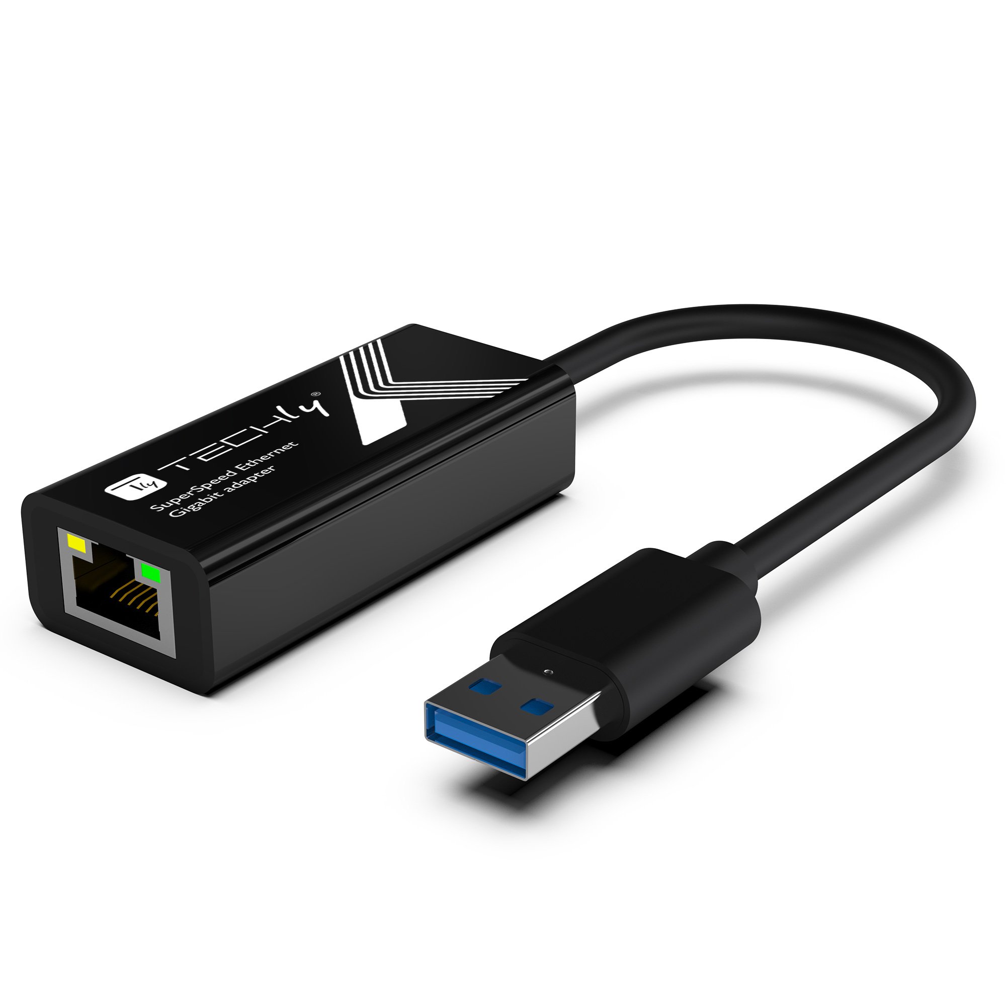 Adattatore di Rete Gigabit USB tipo A SuperSpeed TECHLY