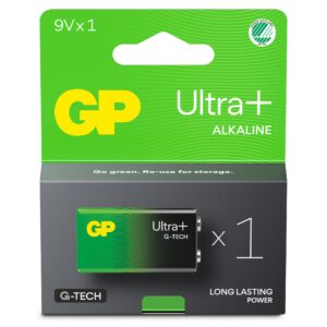 Batteria GP Ultra Plus Alcalina 9V 1604AUP/6LF22 GP BATTERIES