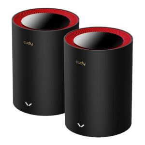 Sistema Wi-Fi 6 Mesh AX3000 2.5G Dual Band, M3000 2pz CUDY