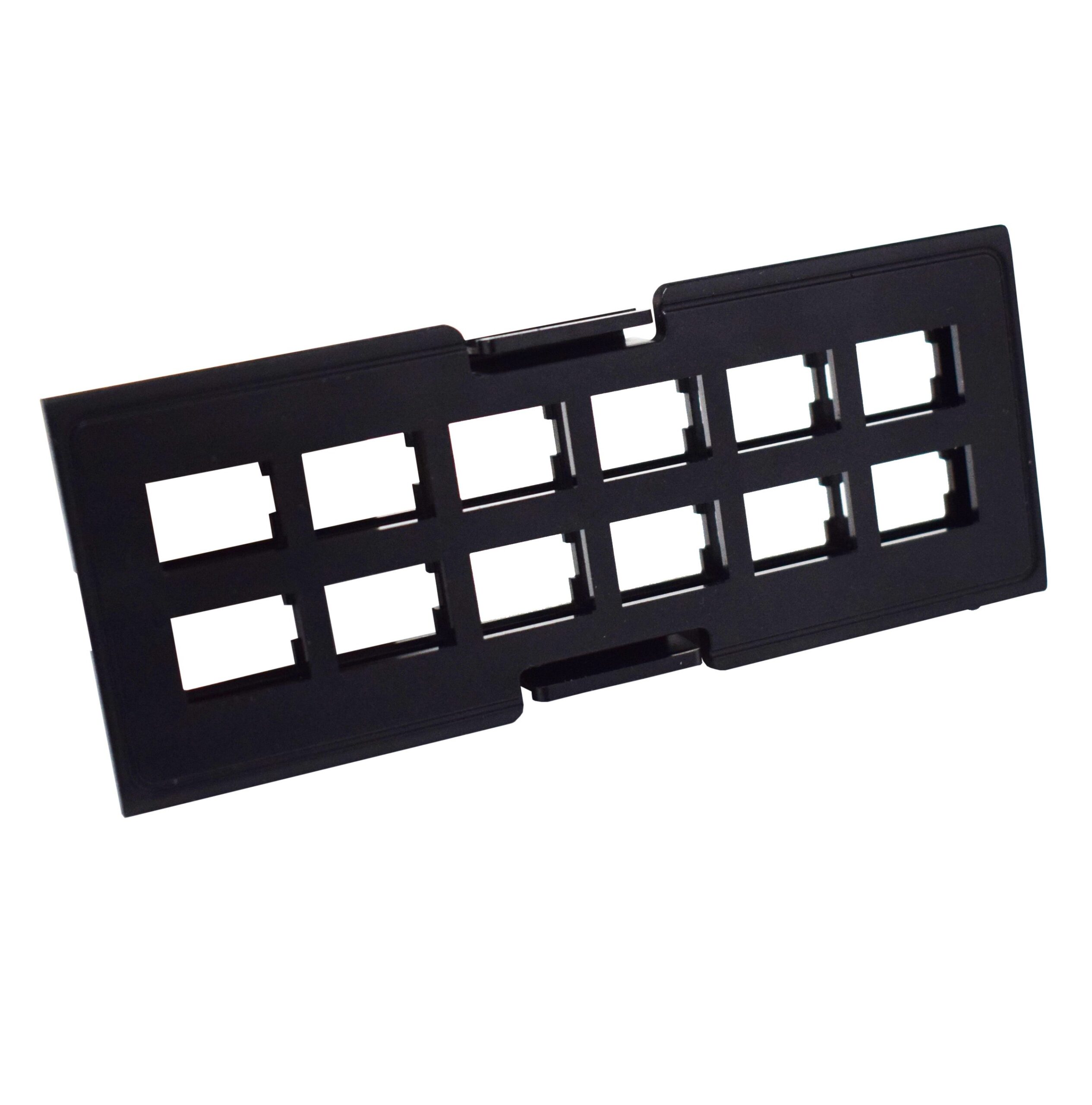 Pannello Frontale Adattatore 12 Posti SC/LC per Pannello Patch TECHLY PROFESSIONAL