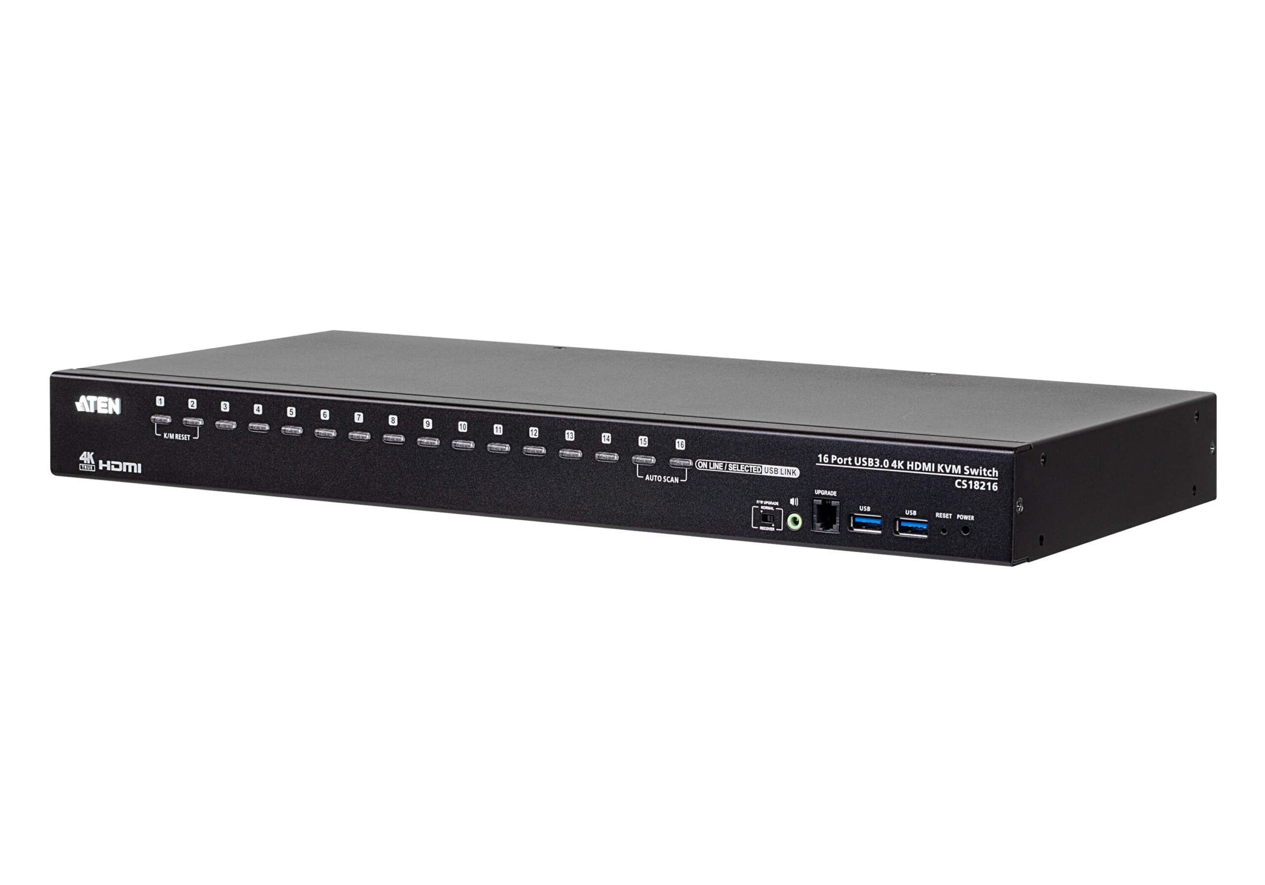 Switch KVM HDMI 4K USB 3.0 a 16 porte, CS18216-AT-G ATEN