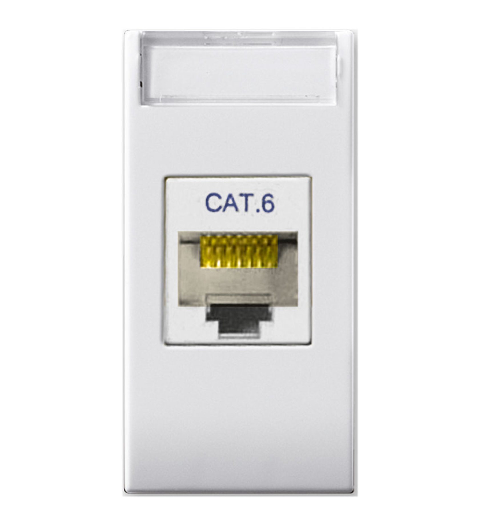 Domus S44 Presa RJ45 Cat.6 UTP Bianco Lucido AVE
