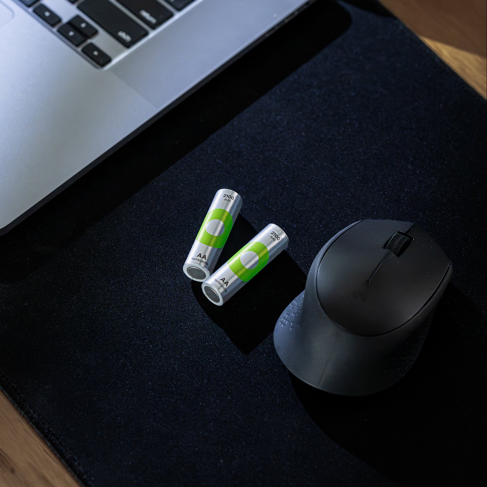 Blister 4 Batterie Ricaricabili AA Stilo 2100 mAh GP ReCyko GP BATTERIES - immagine 4