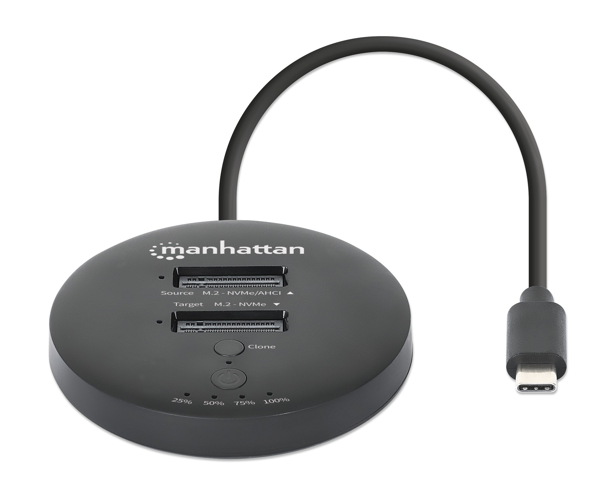 Docking Station Dual-Bay M.2 NVMe Clone SSD MANHATTAN - immagine 8