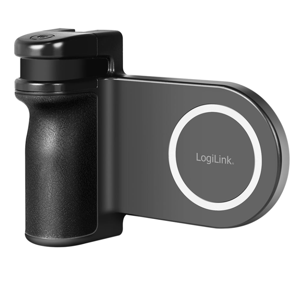 Impugnatura Magnetica per Smartphone con Telecomando Wireless e Luce a 3 Livelli di Luminosità LOGILINK - immagine 4