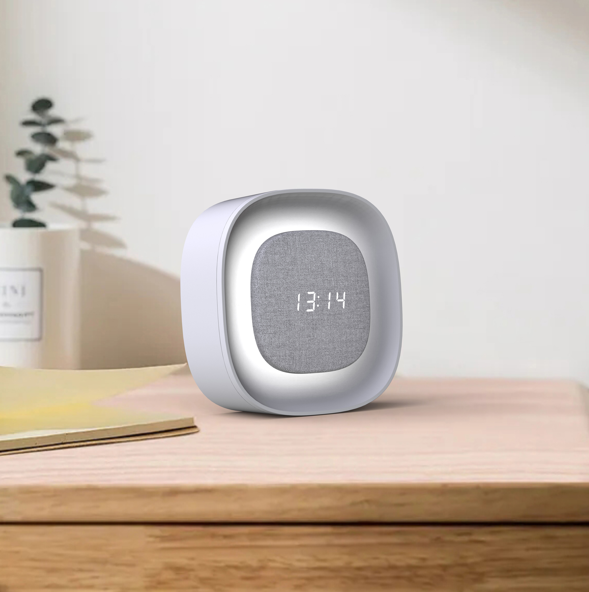 Sveglia Wireless Multifunzione con Luce Notturna Regolabile TECHLY - immagine 5