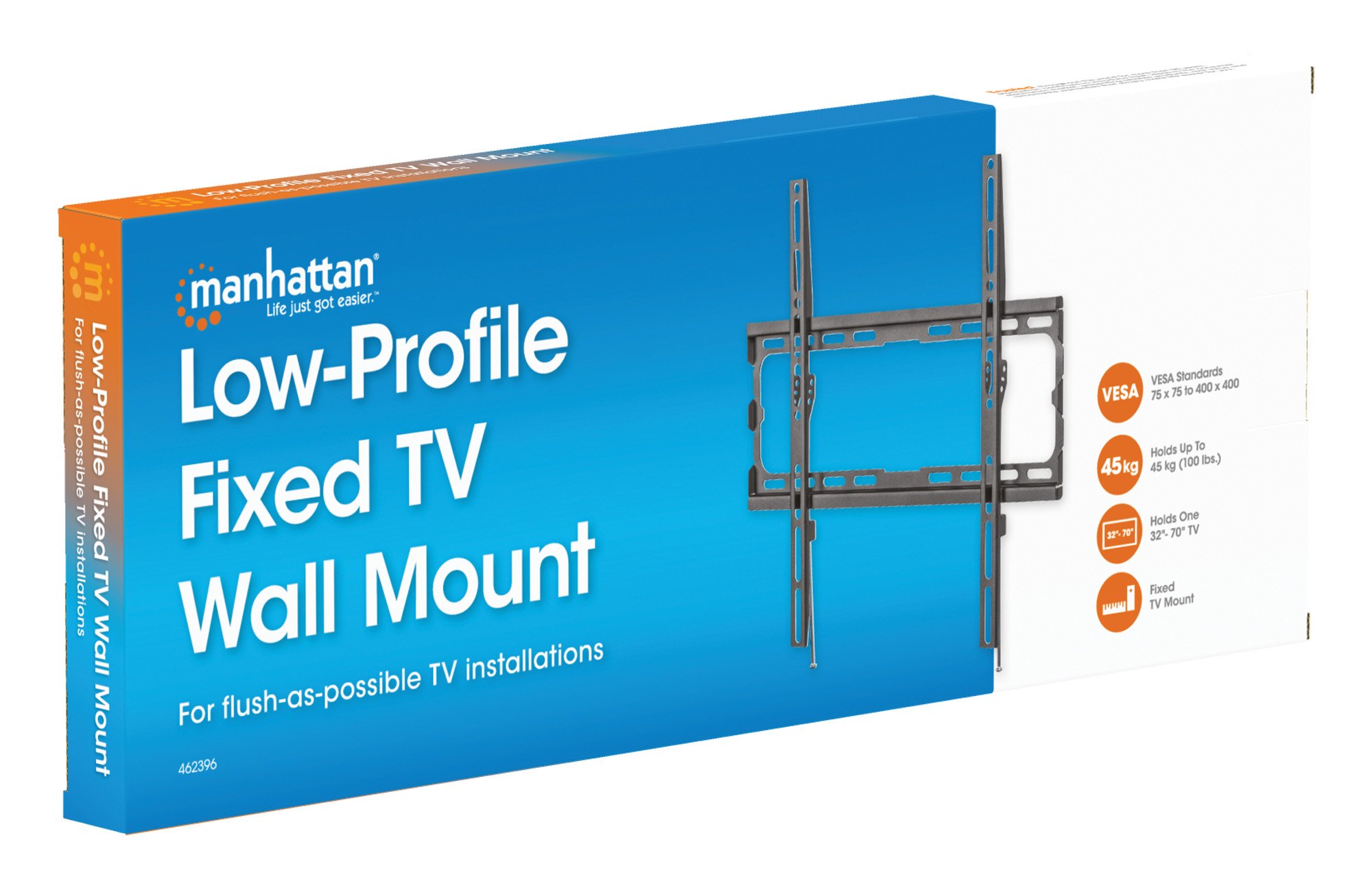 Supporto TV a Muro Fissa Ultra-Slim per TV 32-70'' MANHATTAN - immagine 7