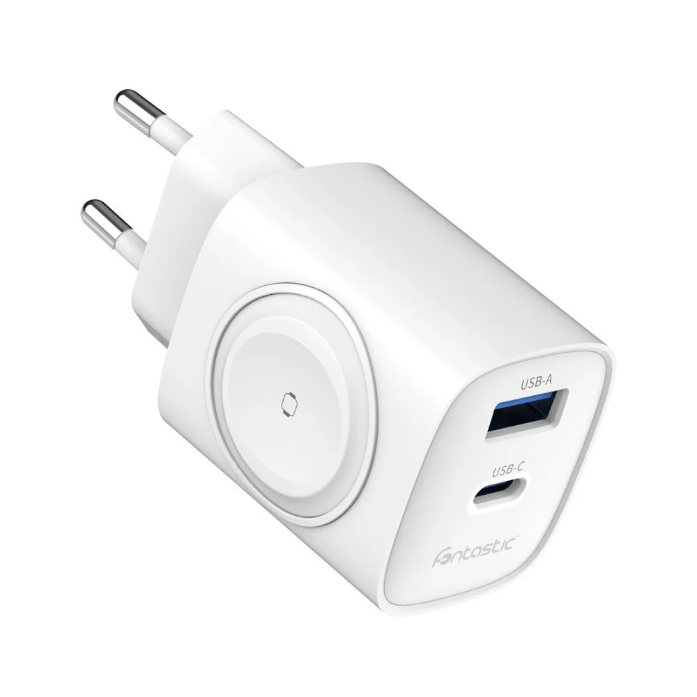 Caricatore Alimentatore GaN 22W da Viaggio Fast Charge USB-A USB-C™ WiGan FONTASTIC - immagine 4